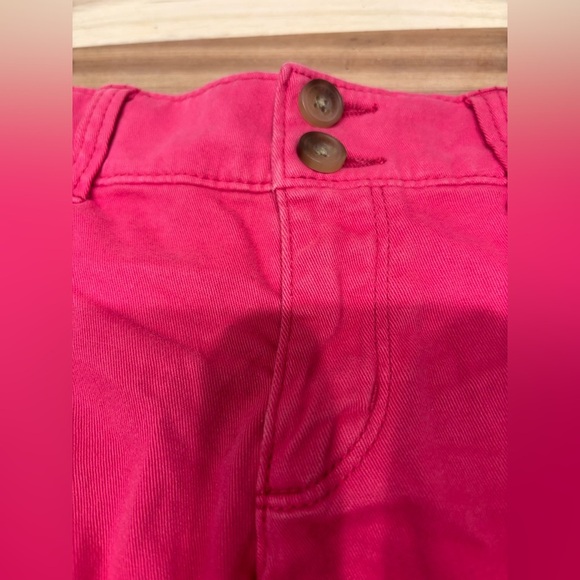 American Eagle Outfitters High Waist Pink Shorts-stretch-Large - Picture 5 of 5